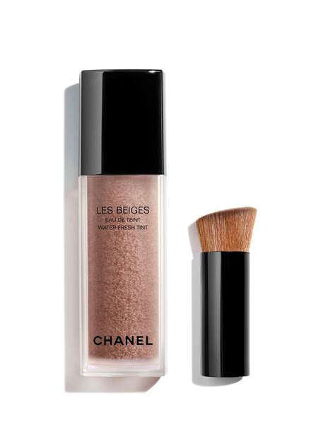 chanel water fresh tint travel size|chanel les beiges colour chart.